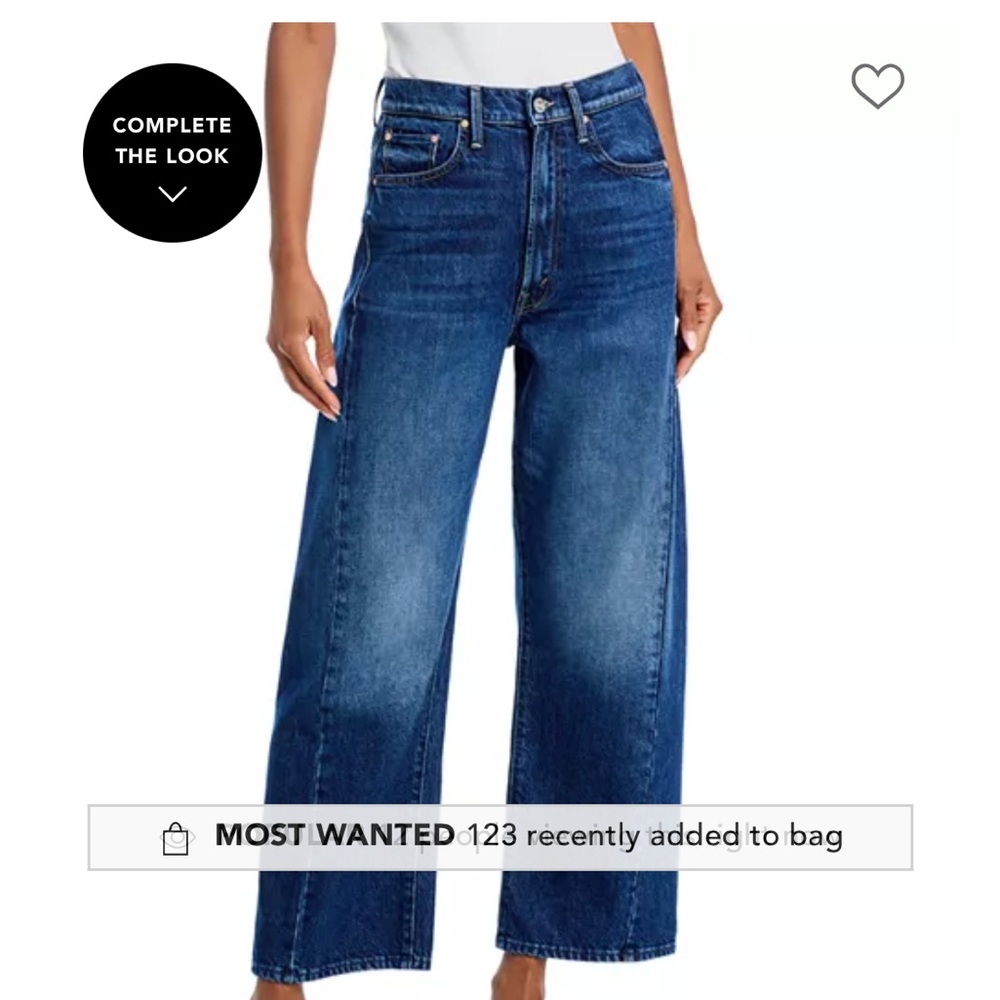 In search of/ seeking Mother half pipe ankle jeans in